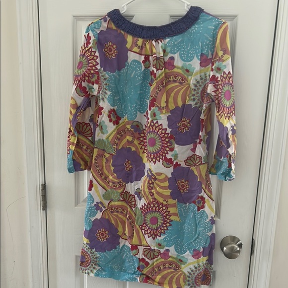 Boden Floral Beaded Dress - Picture 6 of 6